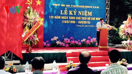 Vibrantes actividades conmemorativas del natalicio 125 de Ho Chi Minh